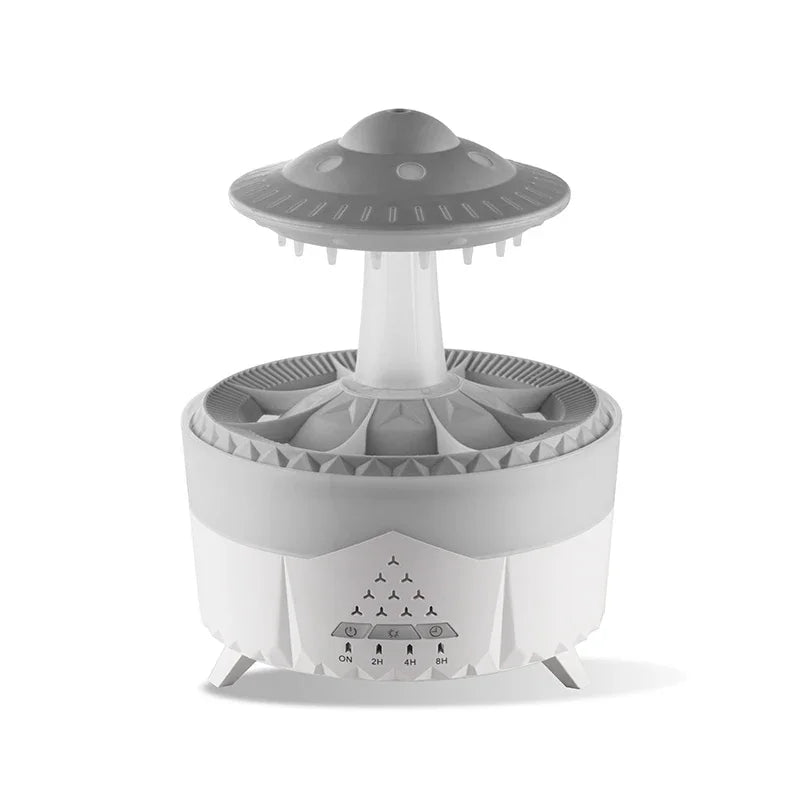 Humidificador nube de lluvia con luz de colores